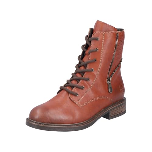 Rieker Femme 71450 bottes à lacets pour les balades d'automne