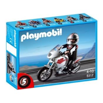 playmobil 123 motorbike