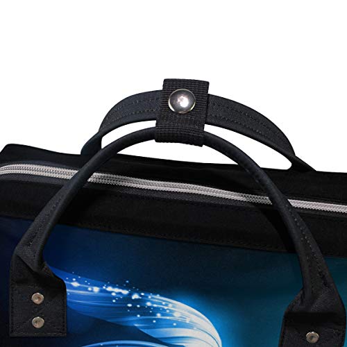 Mochila Turtle Ocean Tartaruga para viagem, mochila de fraldas, mochila escolar casual para mulheres