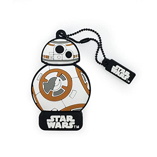 WONDEE Disney Star Wars BB8 Clé USB 2.0 32 Go Clé USB Flash Drive en Caoutchouc SWPEN003