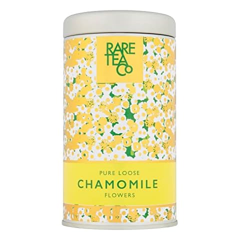 Rare Tea Company Loose Chamomile Herbal Tea 25g Tin Cover