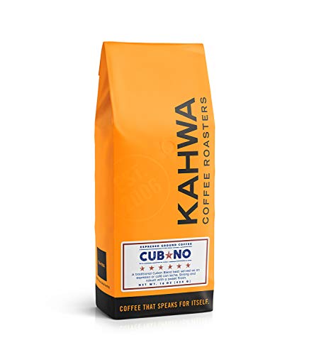 Kahwa Cuban Coffee Grounds, Cubano...