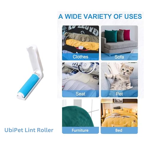 Kidney Care Cat Food Bundle In Gravy With Prescription Diet K/D Beef, Salmon And Chicken 85 Grams X12 Plus Ubipet Catnip And Lint Roller - 9