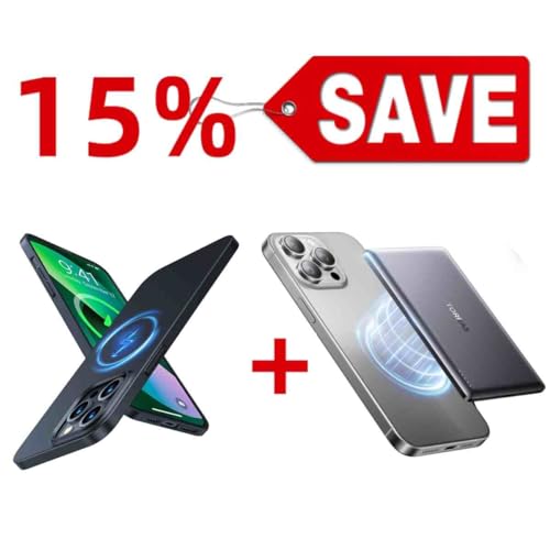 TORRAS 5,000mAh MiniMag Power Bank — Buy Together to Save 15%