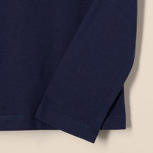 Amazon Essentials Girls' Turtleneck T-Shirt, Pack of 24