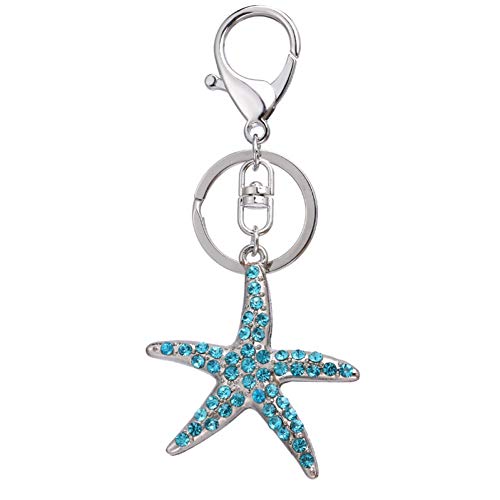 Preisvergleich Produktbild GMTEXTILES Netter Seestern-Schlüsselring
