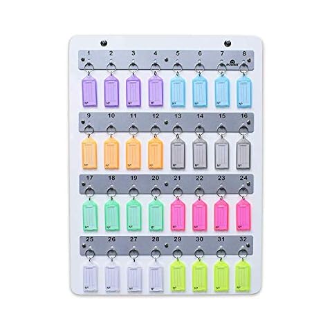 Acrimet Organizador y Soporte para Llaves en Madera MDF Cover