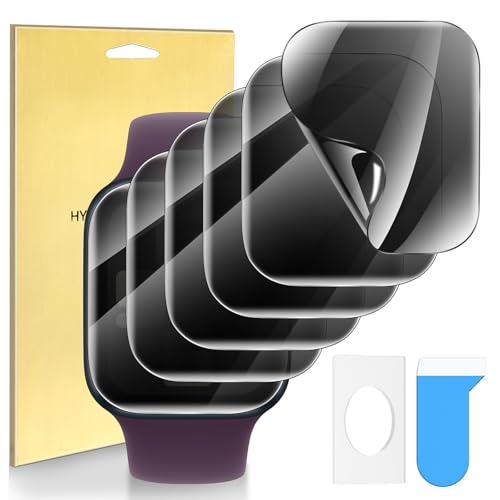 Film protecteur d'écran Apple Watch 6 40mm en TPU souple flexible et anti-peeping