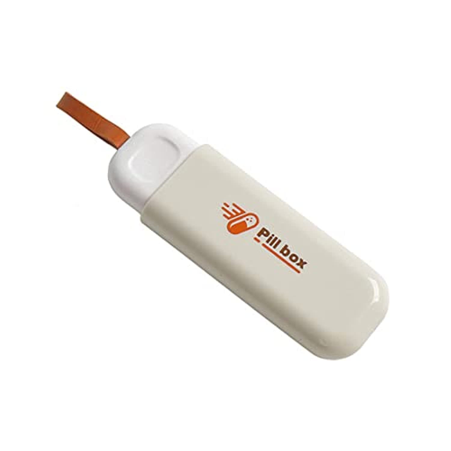 COOLBABY Portable Medicine Box Mini Small Pill 3 Compartment Dispenser Storage