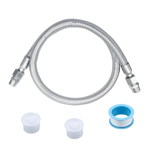 Industrial Grade Reinforced Air Compressor Hose Assembly - 1/2