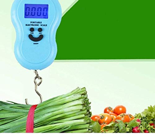 High-Precision Portable Luggage Scale - Handheld Electronic Hanging Scale with Hook, Spring Design for Accurate Weighing, Ideal for Travel and Suitcase Use