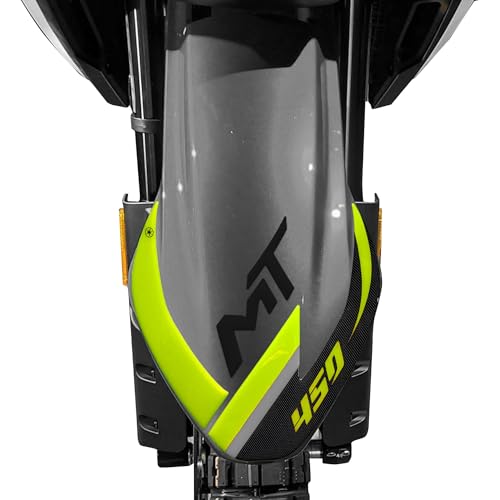 Autocollant 3D moto finition résine premium CFMOTO 450MT labelbike carbon gris