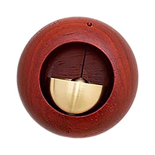 SECRET DESIRE™ Wind Chime Door Bell Wooden Magnetic Fridge Decor Ornament Handmade Red Deal