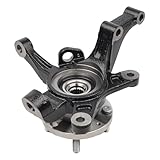 Autoround 96535190 Front Left Steering Knuckle & Wheel Bearing Hub Assembly Fit for Chevrolet Aveo 2004-2011, Aveo5 2007-2011, Pontiac G3 2009-2010, Driver Side