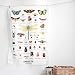 Gift Republic GR270095 Insects Tea Towel, Multicolor