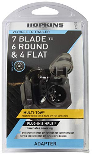 Hokins 47575 Multi-Tow 7 Blade To 6 Round And 4 Flat Adapter #TOP2