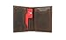 Visconti Colección Slim Javelin Cartera de Cuero con Protección RFID VSL26 Canela Petróleo