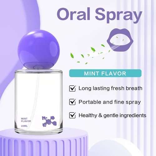Probiotisches Mundspray für Lang Anhaltende Frische, Alkoholfreies Mundspray mit Probiotika für die Mundpflege, Praktisches Mundsprays im Reiseformat, Fördert die Mundgesundheit – Bild 7