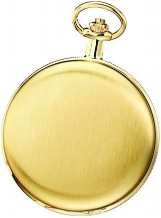 212 Main Charles-Hubert- Paris Brass Gold-Plated Mechanical Hunter Case Pocket Watch #