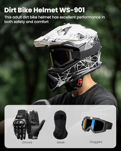 ILM WS901 ATV Off Road Helmet