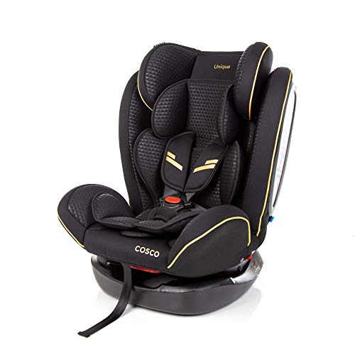 Cosco Kids, Cadeirinha Unique, 0 a 36 kg, Preto Ouro