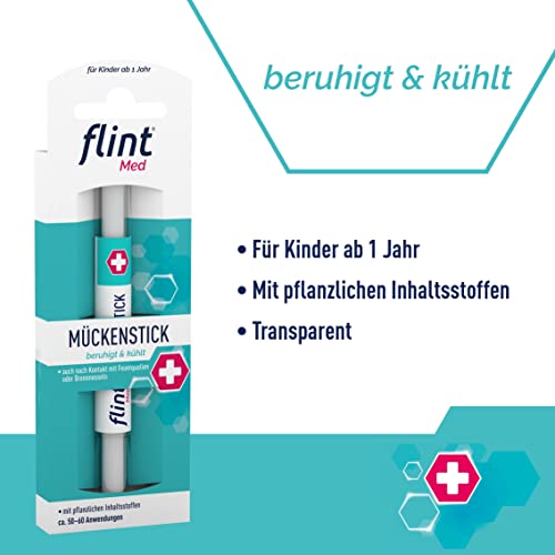 flint Med Mückenstick, 2 ml – Stichheiler lindert Mückenstiche und Juckreiz, beruhigt und kühlt die Haut mit… - Image 4