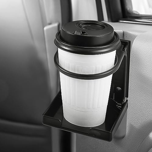 Portavasos Plegable Negro Universal para Coche 2 Pzas miniatura 3