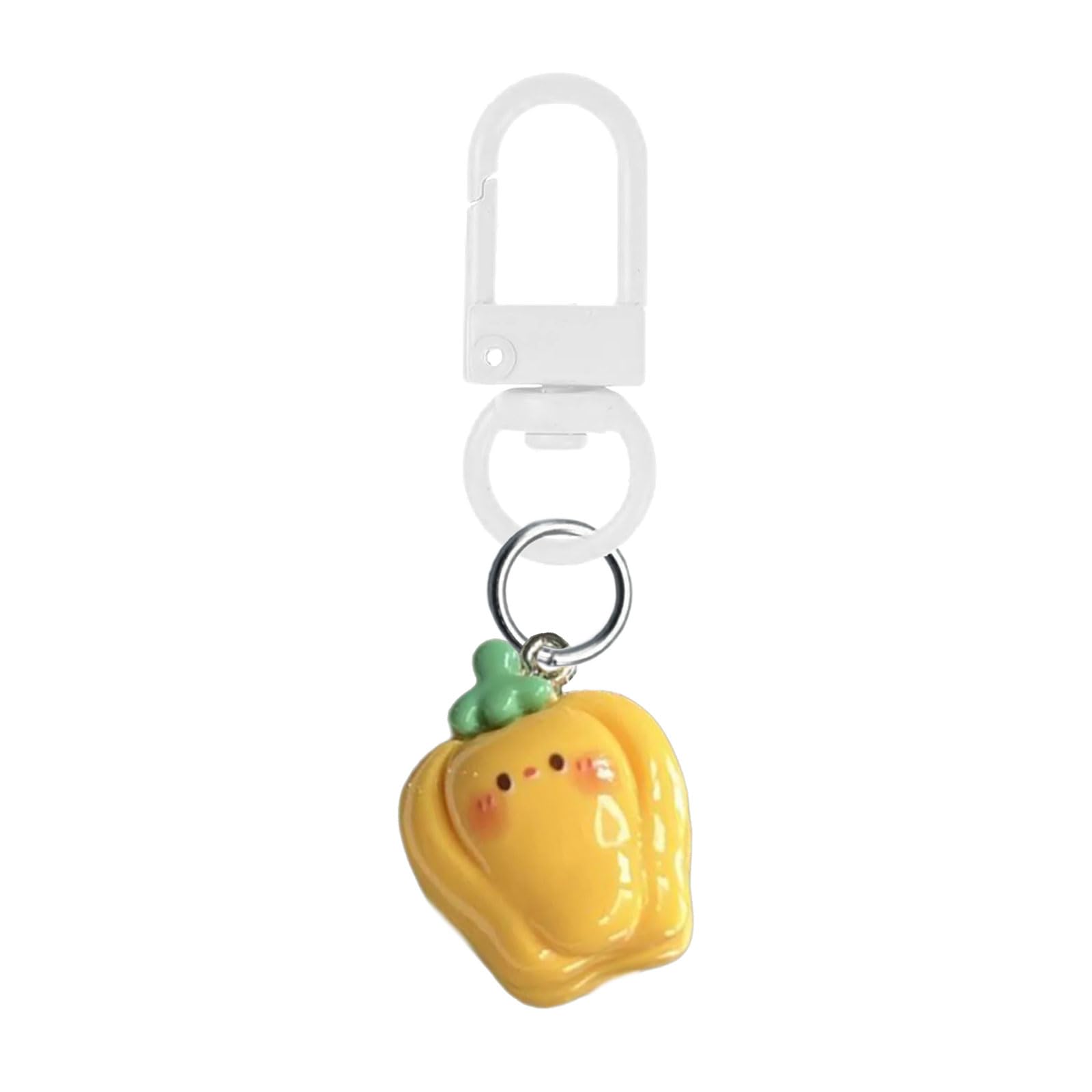 Yazhuq Adorable Vegetable Charm Keychain Lovely Styles Lovely Accessory For Girls Backpack