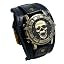 Gold Skull Black Strap