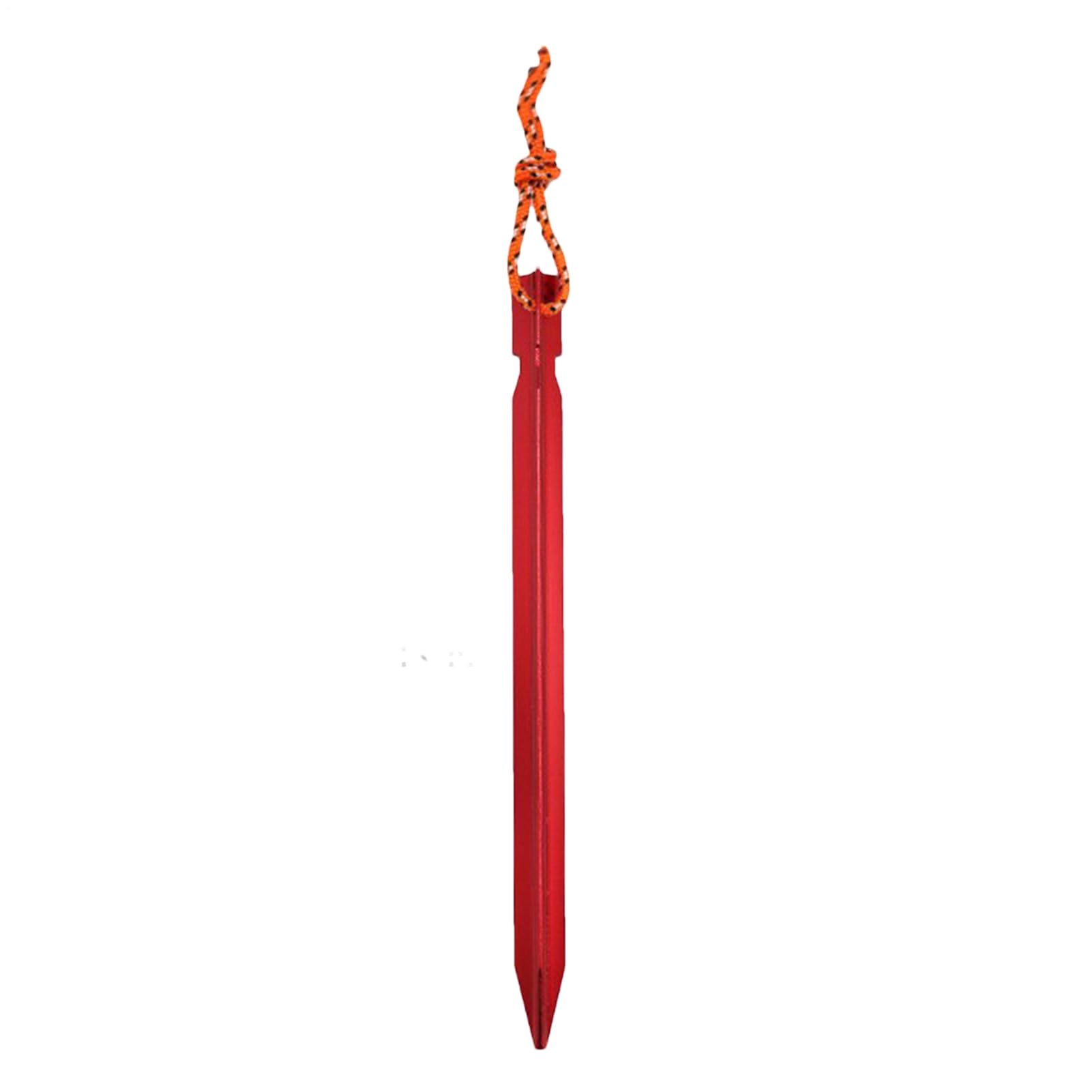 Pack of 20 Tent Pegs Metal Strong Camping Pegs, 18 cm/7 Inch Tent Pegs, Storm Proof Sand Pegs, Aluminium Pegs, Hardrings with Rope and Storage Bag for Hiking Camping