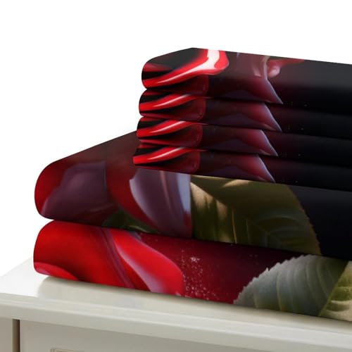 Parure de lit 3 pièces 140x200 housse couette fermeture éclair
