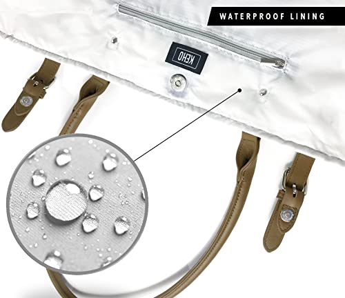 Keho Waterproof Beach Bag with Pockets For Women (Sandproof) 5