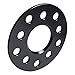 Produktbild 2x Distanzscheiben 5x120,7 schwarz eloxiert SCC, Spurverbreiterung 5x120,7 LK