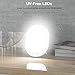 UV-Free 10000 Lux Daylight Lamp - Touch Control with 3 Brightness Levels & 4 Timer Functions, Large Surface & Rotatable Stand for Home/Office