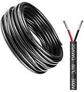 Elektrokabel 22 AWG, 2-adrig, 15m – Für LED-Streifen, Beleuchtung & Auto, Verzinnter Kupferdraht, PVC-isoliert