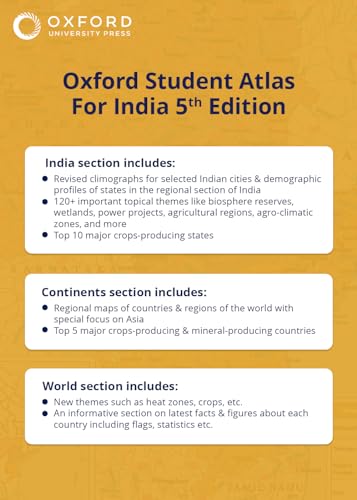 Oxford Student Atlas for India - Image 3
