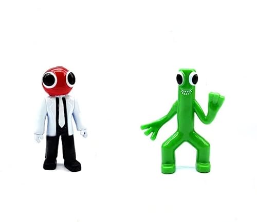 Blugy 6 Pack Rainbow Friends Action Figures, 2.5-4.5 Inches Rainbow Friends Toys, Classic Gaming Action Figures,Perfect Kids Gifts For Thanksgiving, Christmas,Birthday (6 Pcs) #TOP2