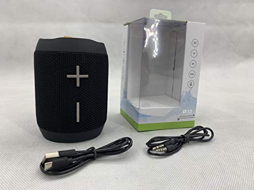 Haut-Parleur Bluetooth étanche Mini Noir sans fil pour smartphone