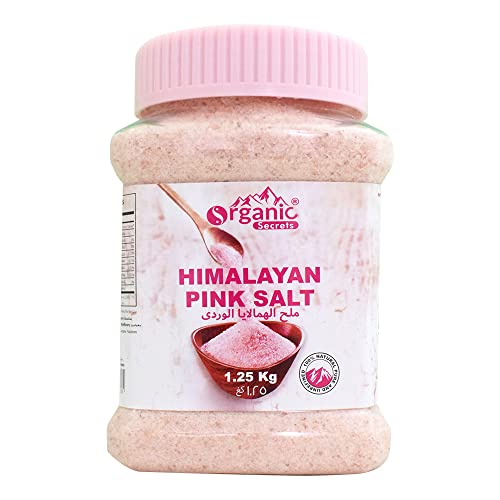 organic secrets-Himalayan Pink Salt Jar 1.25Kg