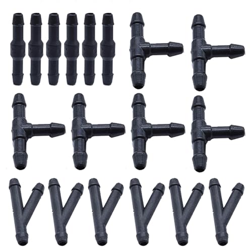 Raccords de tuyau de lave-glace universels T Y I pour connecteur d'essuie-glace de voiture