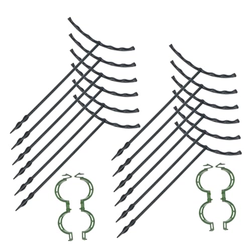 UKCOCO Sostegno Piante Clip Rampicanti Supporti per Piante di Ortensia Realizzato in PVC