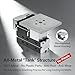 AcmeFlare All-Metal Mini Scroll Saw with 60W High Power 20000 RPM, Safe for Kids Students Cutting Wood Acrylic Cardboard, Ultra Quiet DIY Craft Tool for Model Making