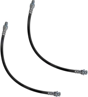 Rear Left, Rear Right Brake Hydraulic Hose for Chrysler Nassau 1955 1956 Replacement 1739216 2 Pcs