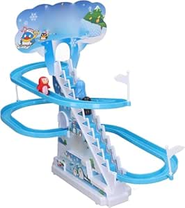 Buy Toyshine Penguin Themed Battery Operated Track Set with Large ...