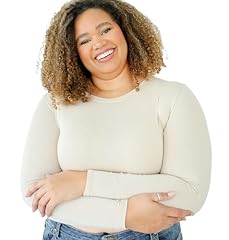 Crew Neck Long Cream