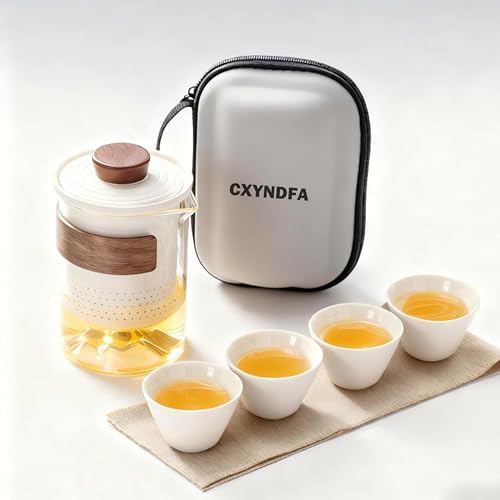 Chinese Gongfu Tea Set with Pot & Cups