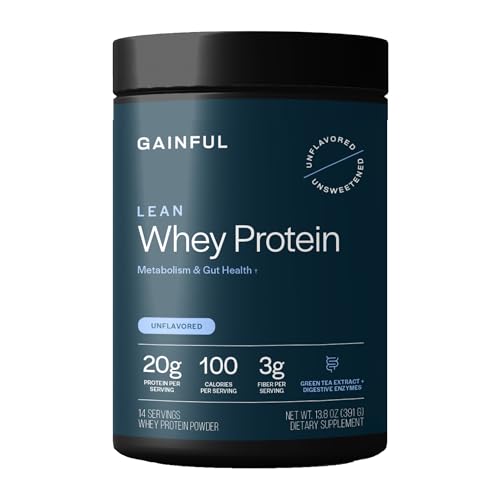 Gainful-Lean-Whey-Protein-Powder-with-20g-Protein-per-Serving-Unflavored-Supports-Lean-Muscle-Metabolism-and-Satiety-with-Green-Tea-Extract-Digestive-Enzymes-Organic-Fiber-14-Servings