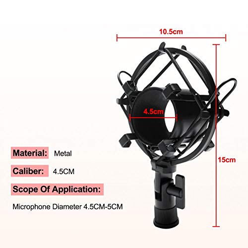 Bras de microphone articulé et support araignée pour micro BM800 - 6