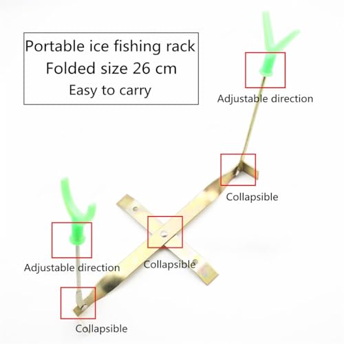 Canne à pêche de saison compacte 67 cm ensemble radeau et bateau robuste