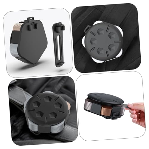 Caja organizadora para monedas en ABS color negro miniatura 3